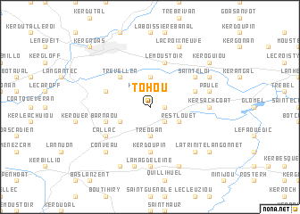 map of Tohou