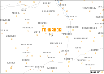 map of Tohwamogi