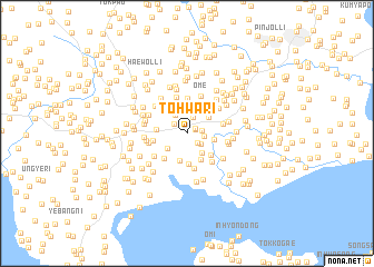 map of Tohwa-ri