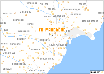 map of Tohyang-dong