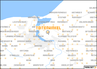 map of Toitenwinkel