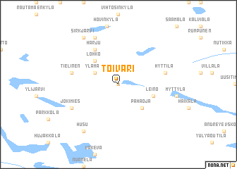 map of Toivari