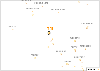 map of Toi