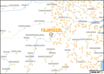 map of Tojang-gol