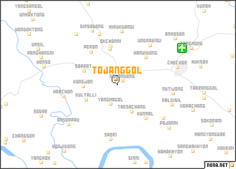 map of Tojang-gol