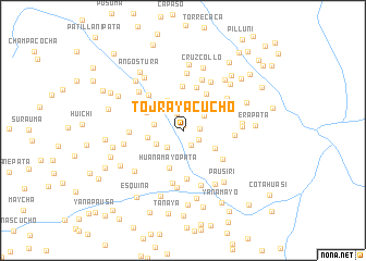 map of Tojrayacucho