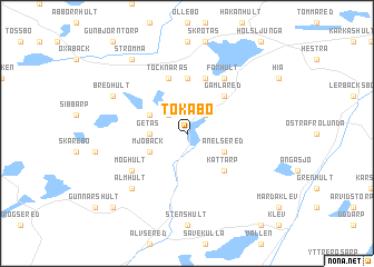 map of Tokabo
