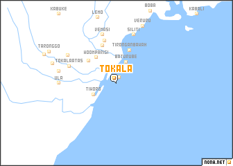 map of Tokala