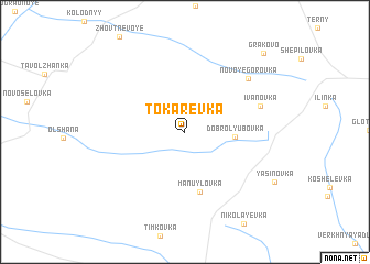 map of Tokarevka