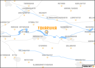 map of Tokarivka