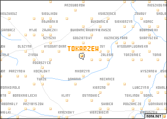 map of Tokarzew