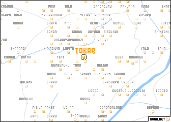 map of Tokar