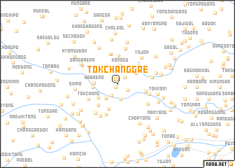 map of Tokchanggae