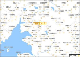 map of Tokchi-ri