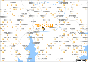 map of Tŏkch\