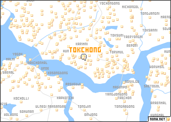 map of Tokchŏng