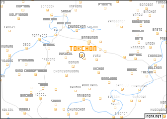 map of Tŏkch\