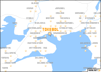 map of Tokebol