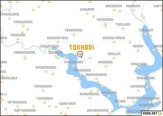 map of Tŏkha-ri