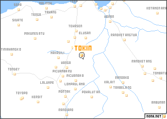 map of Tokin