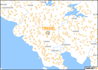 map of Tok-kol