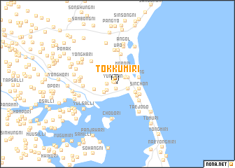 map of Tokkumi-ri