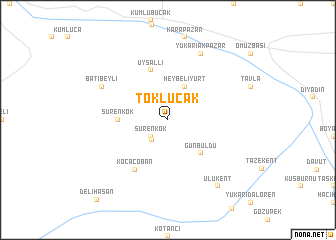 map of Toklucak