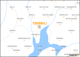 map of Tokmaklı