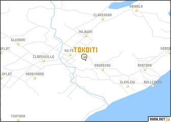 map of Tokoiti