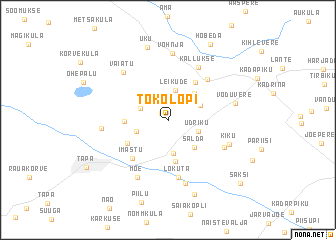 map of Tokolopi