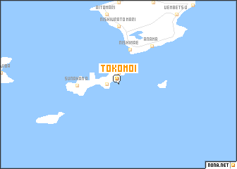 map of Tokomoi