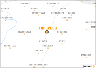 map of Tokorevo