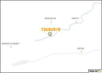 map of Tokovaya