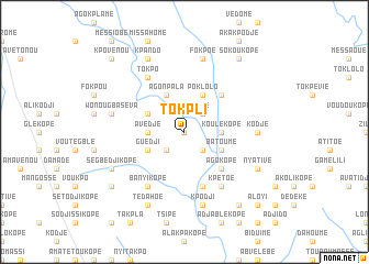 map of Tokpli