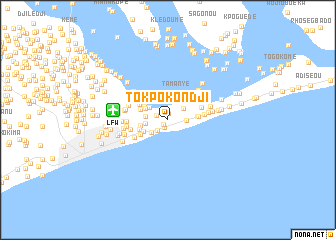 map of Tokpokondji