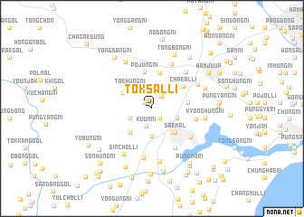 map of Toksal-li