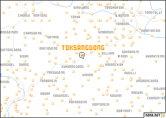 map of Tŏksang-dong
