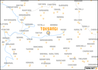map of Tŏksan\