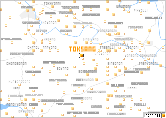 map of Tŏksang