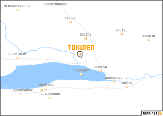 map of Tokuren