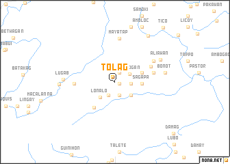 map of Tolag