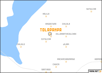 map of Tolapampa