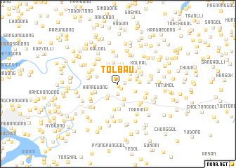 map of Tolbau