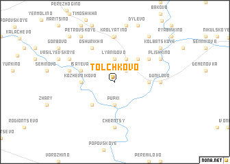 map of Tolchkovo