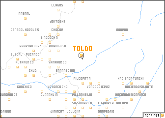 map of Toldo