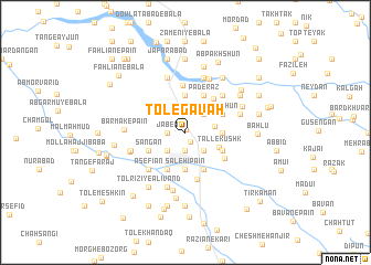 map of Tol-e Gavah