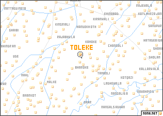 map of Toleke