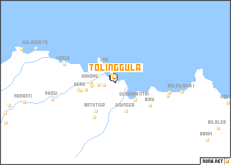 map of Tolinggula