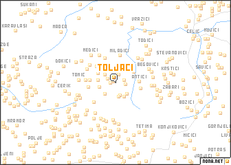 map of Toljaci