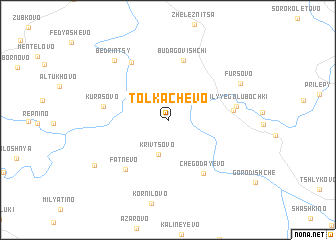 map of Tolkachëvo